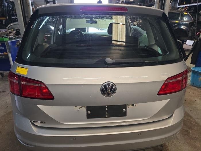 Achterklep van een Volkswagen Golf Sportsvan (LA7W), Auto-onderdelen, Carrosserie, Achterklep, Volkswagen, Gebruikt, 3 maanden garantie