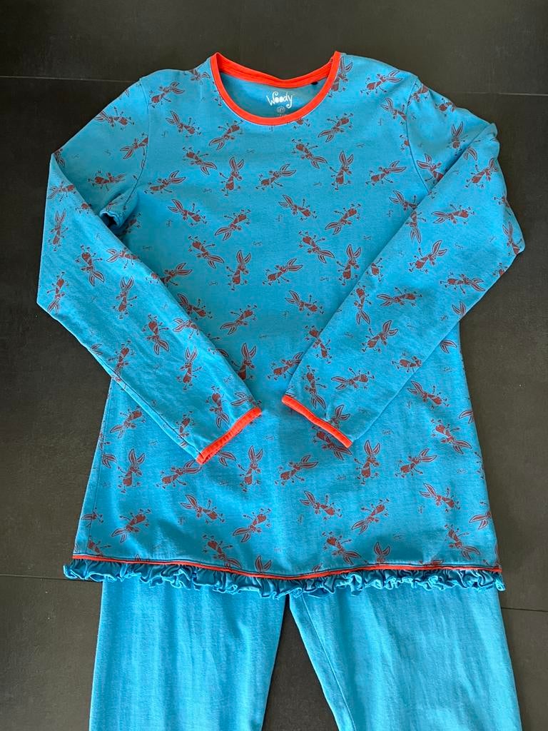 Woody pyjama *ezel* - maat 152, Nacht- of Onderkleding, Meisje, Ophalen of Verzenden, Zo goed als nieuw