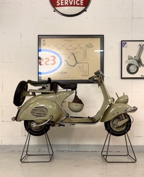 Standaard Display voor Vespa Faro-Basso / Strusso / VNB, Enlèvement
