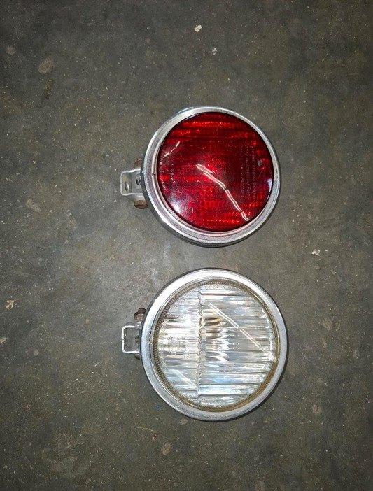 Hella mistlicht en achteruitrijlicht vintage, Auto-onderdelen, Ophalen of Verzenden, Gebruikt, Oldtimer onderdelen