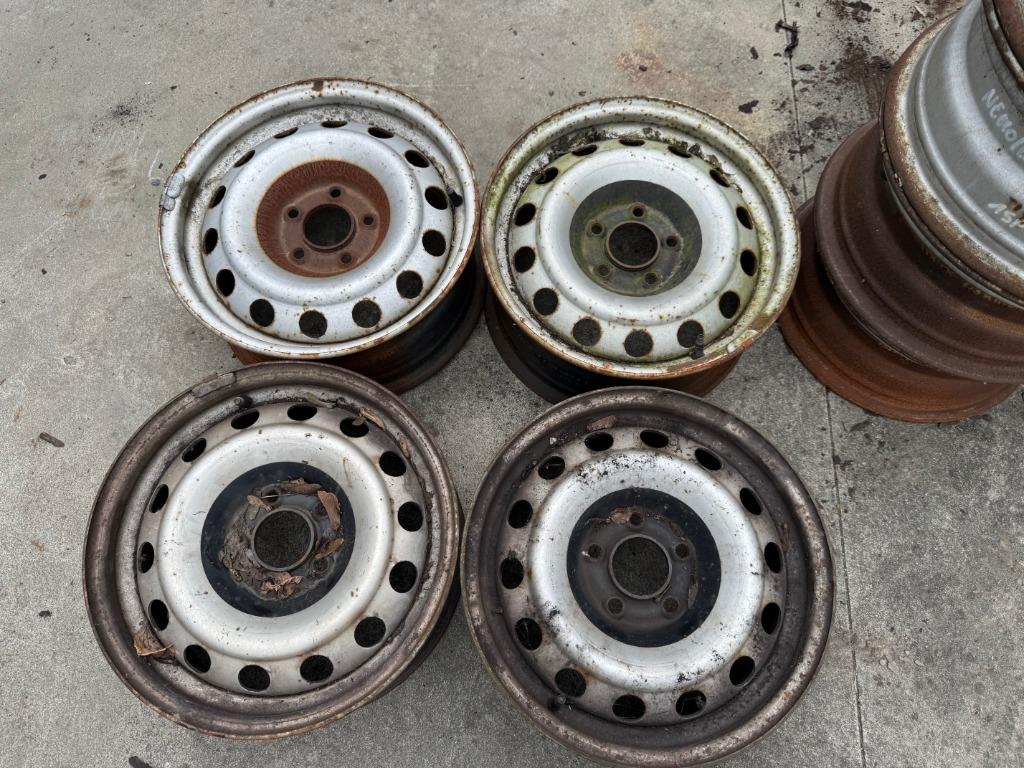 4 jantes en tôle Citroen Jumpy / Peugeot Expert / Fiat Scudo, Enlèvement, Utilisé, Citroën