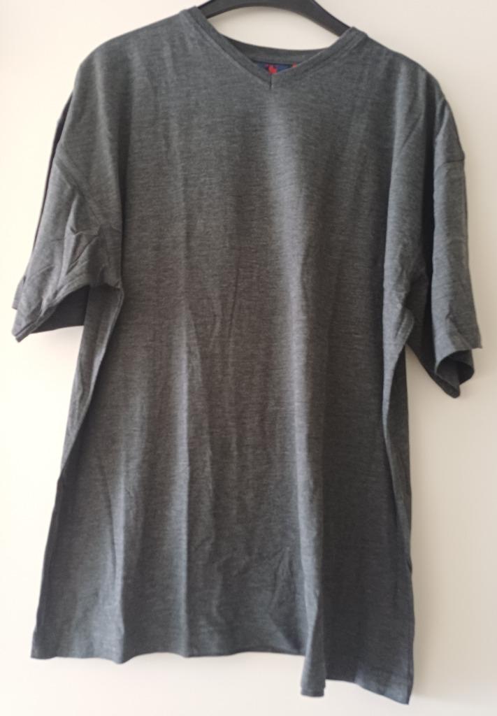 donkergrijs tshirt, Kleding | Dames, Maat 42/44 (L), Korte mouw, Grijs, Gedragen