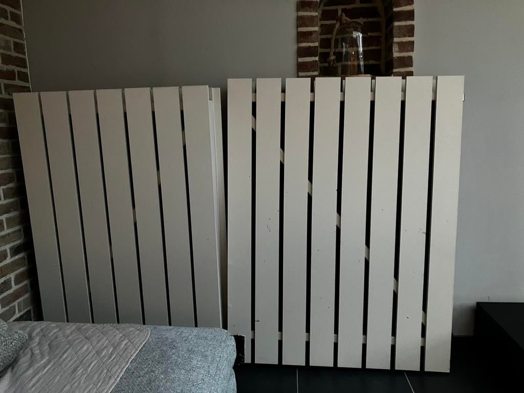 Stevige poort in MDF, Tuin en Terras, Tuinhekken en Hekwerk, Ophalen, Gebruikt, Overige materialen, Overige typen