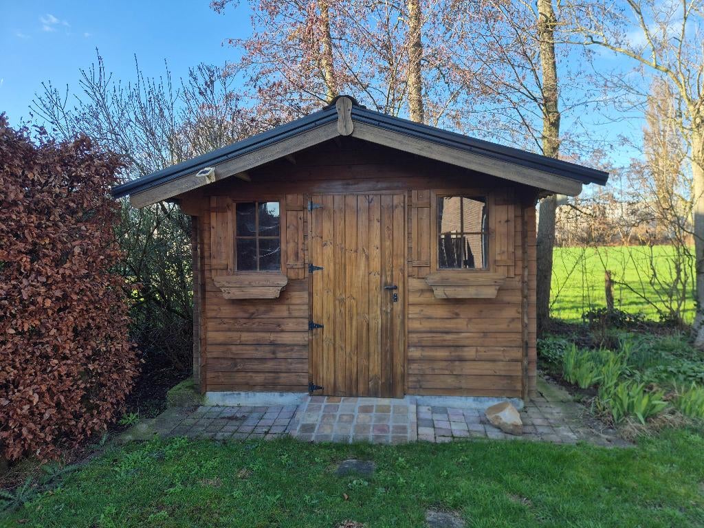 Tuinhuis, Jardin & Terrasse, 200 à 400 cm, 250 à 300 cm, 2 fenêtres, Enlèvement