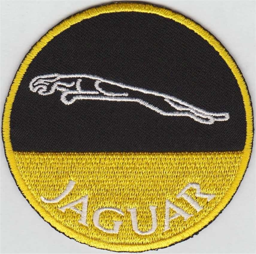 Jaguar stoffen opstrijk patch embleem #2, Verzenden, Nieuw