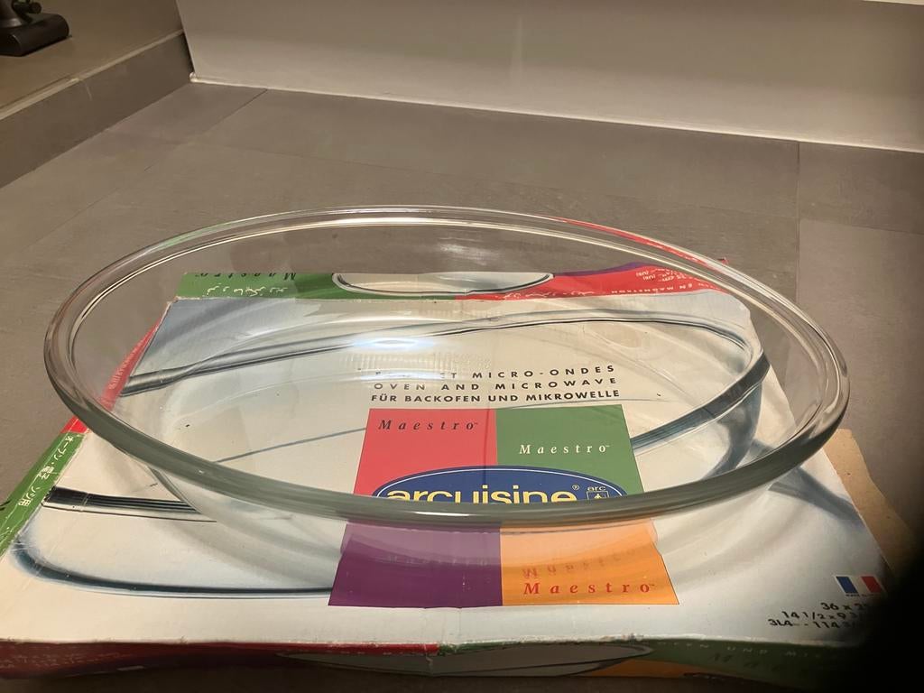 Arcuisine oven schaal ovaal nieuw, Ophalen of Verzenden, Nieuw