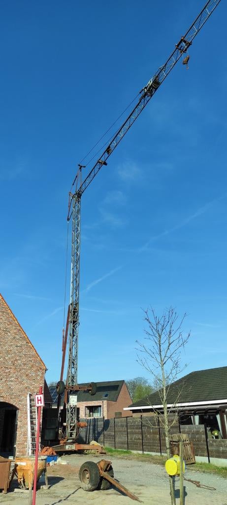 Bouwkraan Gru Dalbe, Ophalen