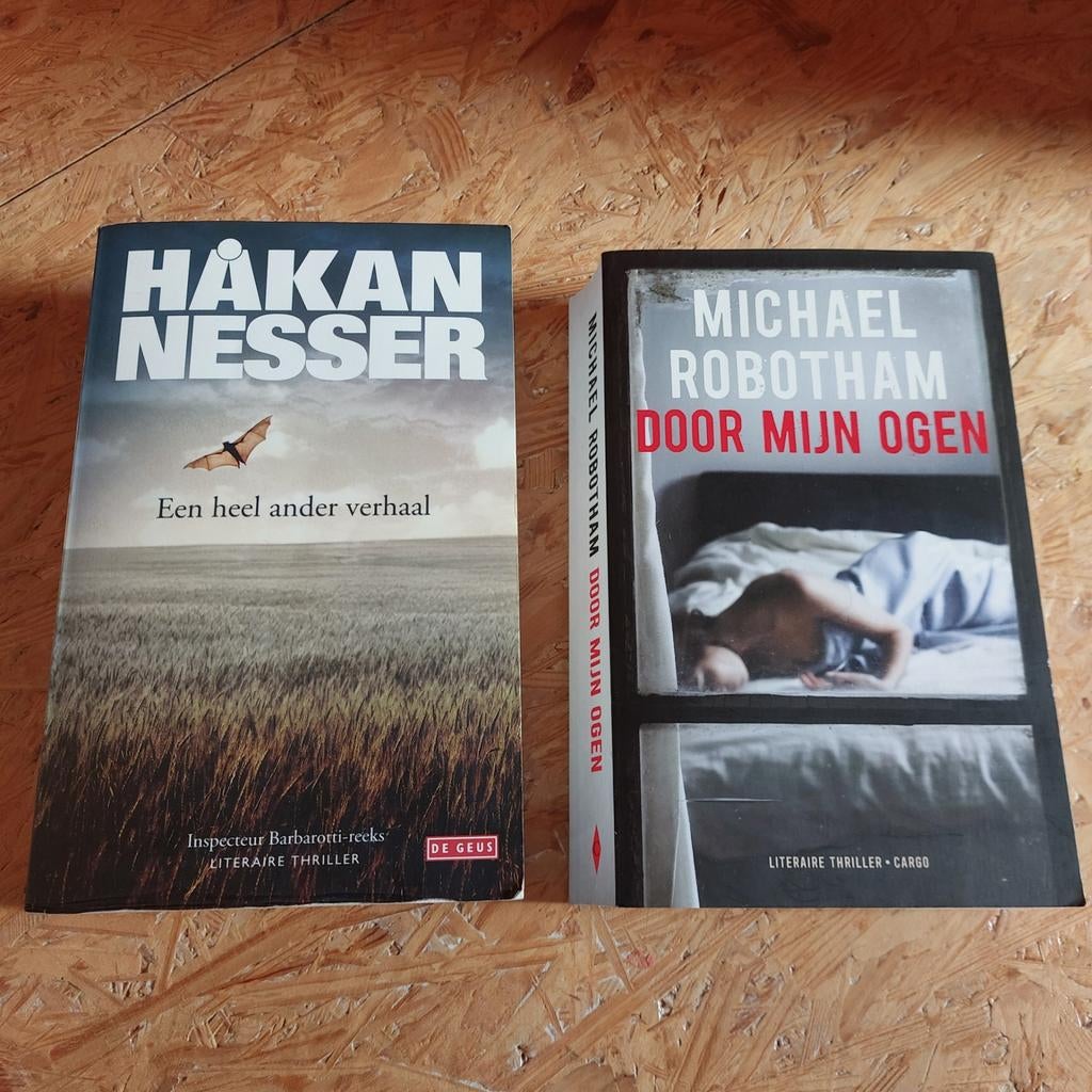 2 thrillers, Boeken, Ophalen