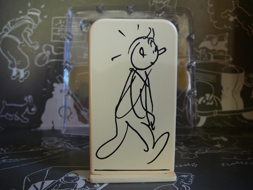 Figurines Archives Tintin en métal relief à 5eur pièce, Verzamelen, Stripfiguren, Zo goed als nieuw, Beeldje of Figuurtje, Kuifje