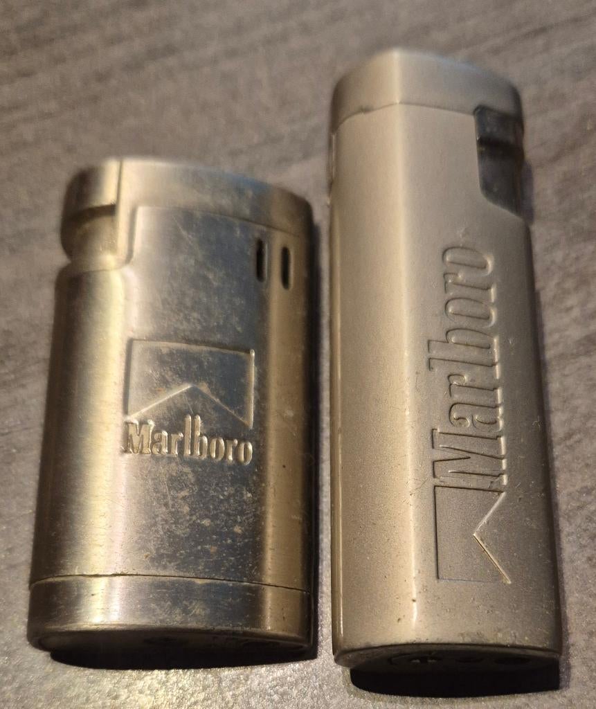 Hervulbare aanstekers Marlboro, Enlèvement ou Envoi, Utilisé, Briquet