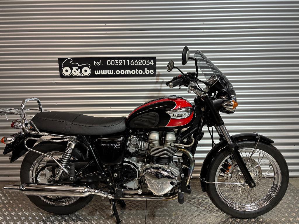 Triumph T100 Bonneville 900 + Garantie + Entretien!, Permis Moto A, Entreprise, 865 cm³, Plus de 35 kW