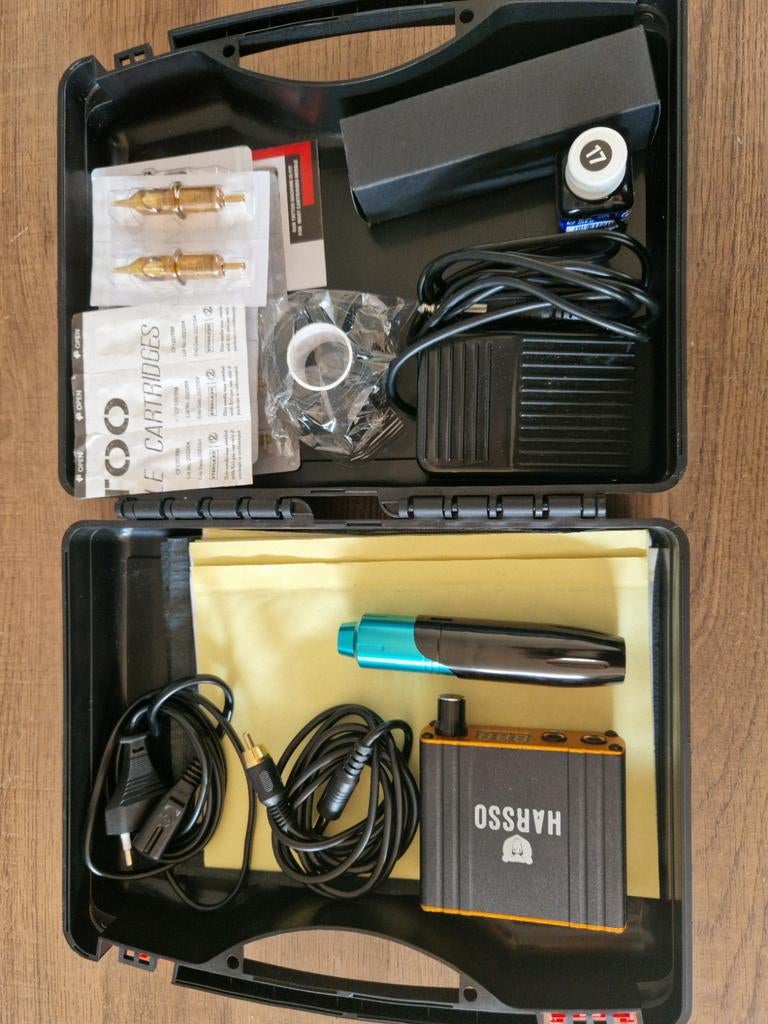 Harsso tattoo kit voor beginners, Ophalen