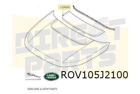 Land Rover Discovery Sport (12/14-9/19) Schutbordplaat op mo, Land Rover, -, -, Nieuw