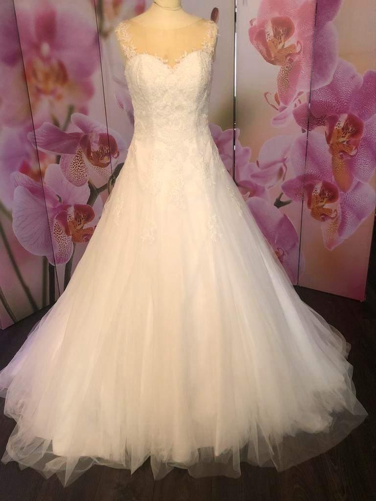 Nieuw maat 34 -34/36 LOTTE weg=weg, Kleding | Dames, Trouwkleding en Trouwaccessoires, Trouwjurk, Overige kleuren, Verzenden, Nieuw