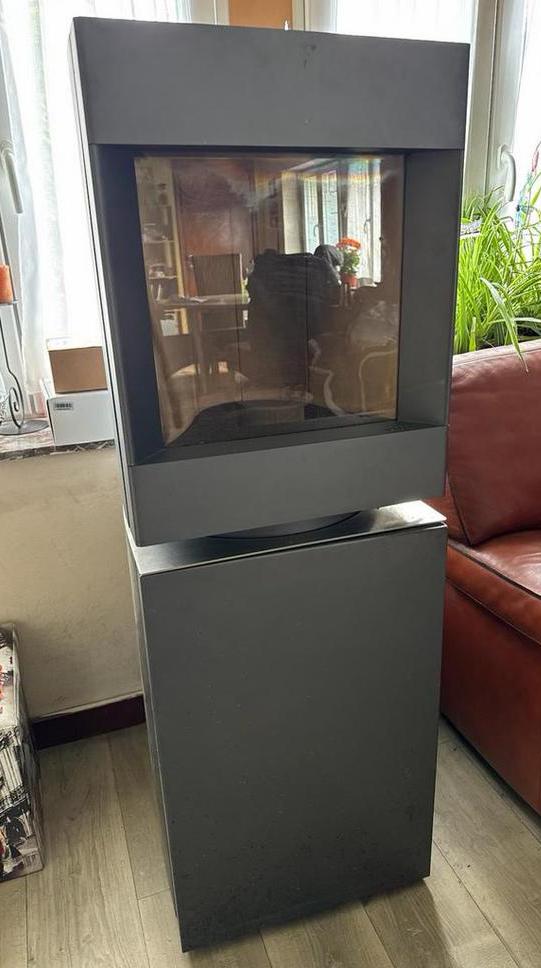 STUV P10 - poele a pellets, Huis en Inrichting, Ophalen, Gebruikt, Pelletkachel