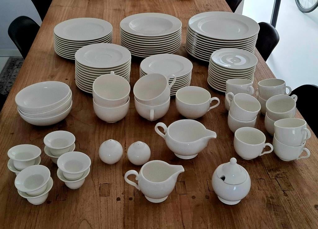 Villeroy & Boch - serie Look - servies all-in-one pakket, Huis en Inrichting, Keuken | Servies, Ophalen, Zo goed als nieuw, Effen