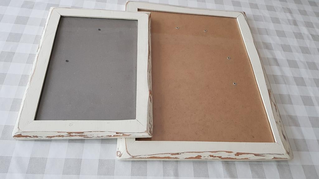 2 houten kaders, Huis en Inrichting, Woonaccessoires | Lijsten, Ophalen of Verzenden