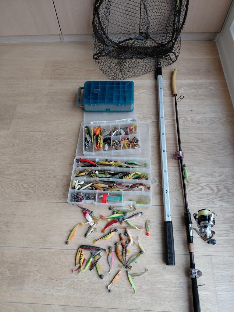 Alles om te roofvissen met kunstaas en levendaas, Ophalen