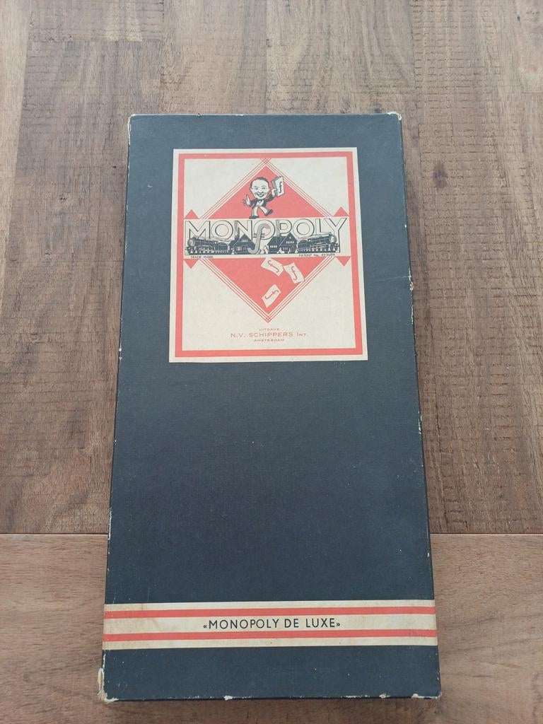 Monopoly de luxe( vintage), Boeken, Atlassen en Landkaarten, Ophalen of Verzenden