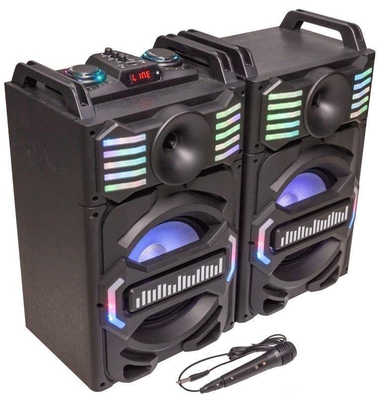 PARTY SOUND DJ GELUIDSYSTEEM MET USB, BLUETOOTH, MICRO-SD, Audio, Tv en Foto, Karaoke-apparatuur, Ophalen of Verzenden, Nieuw