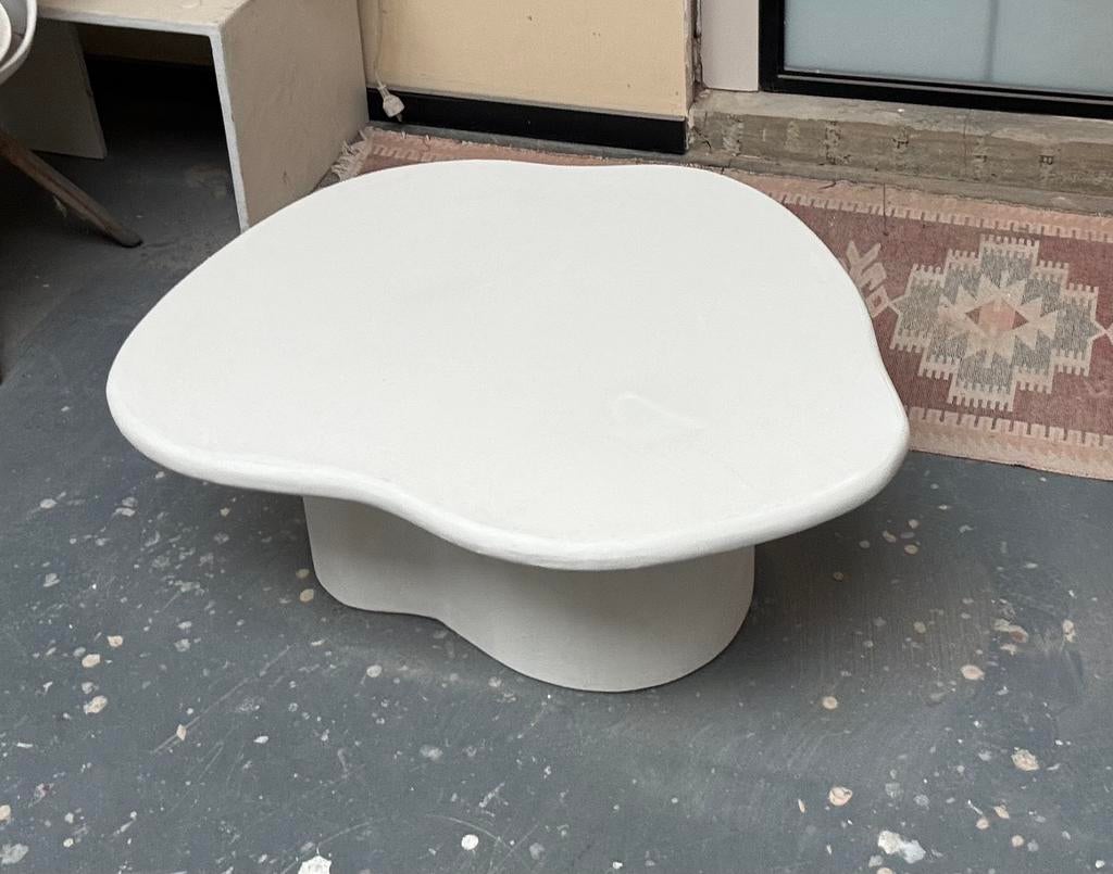 Table basse biologique Mortex, Maison & Meubles, Enlèvement ou Envoi, Neuf, Ovale, Moins de 45 cm