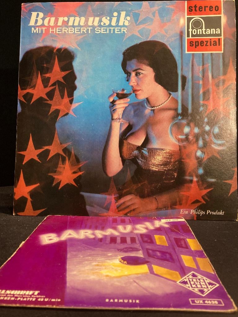 BARMUSIK Vinyl lp + Single, Ophalen of Verzenden, Gebruikt, 12 inch
