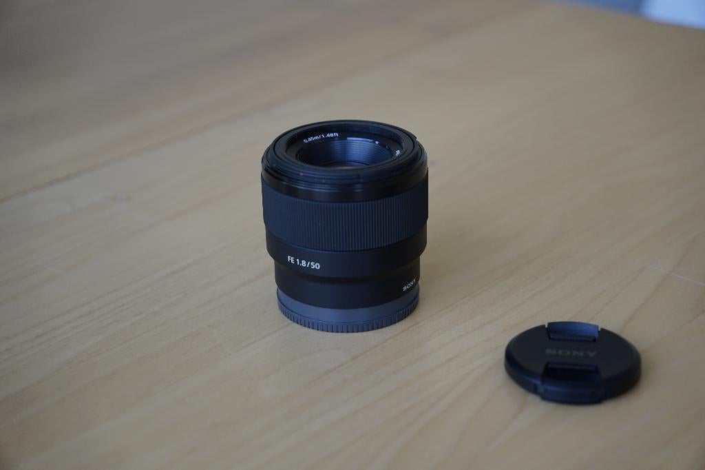 Sony FE 50mm f/1.8, TV, Hi-fi & Vidéo, Photo | Lentilles & Objectifs, Enlèvement, Comme neuf, Lentille standard