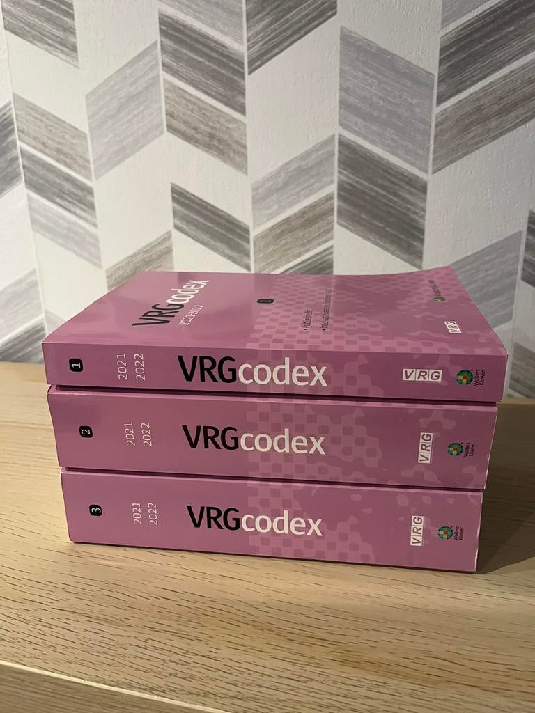 VRGcodex boeken 2021-2022, Boeken, Ophalen of Verzenden, Gelezen, Overige onderwerpen