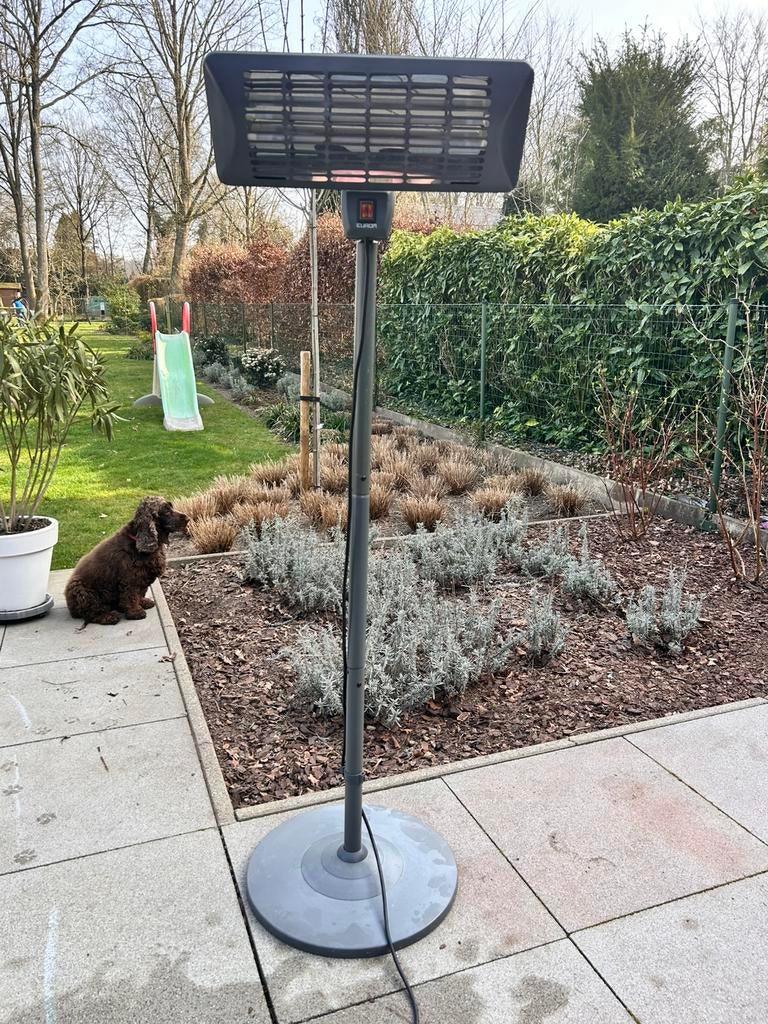 Eurom terrasverwarmer, Ophalen, Gebruikt, Elektrisch