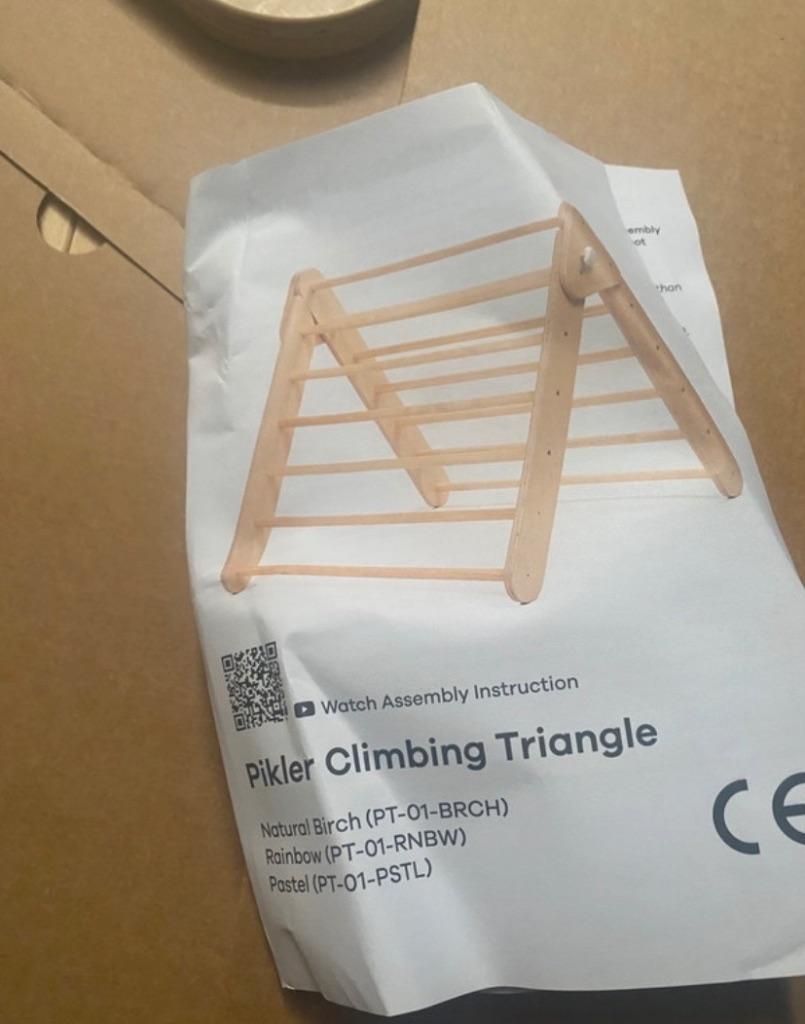 Ette Tete Pikler Climbing Triangle (nieuw-ongebruikt), Kinderen en Baby's, Speelgoed | Houten speelgoed, Ophalen, Nieuw, Overige typen