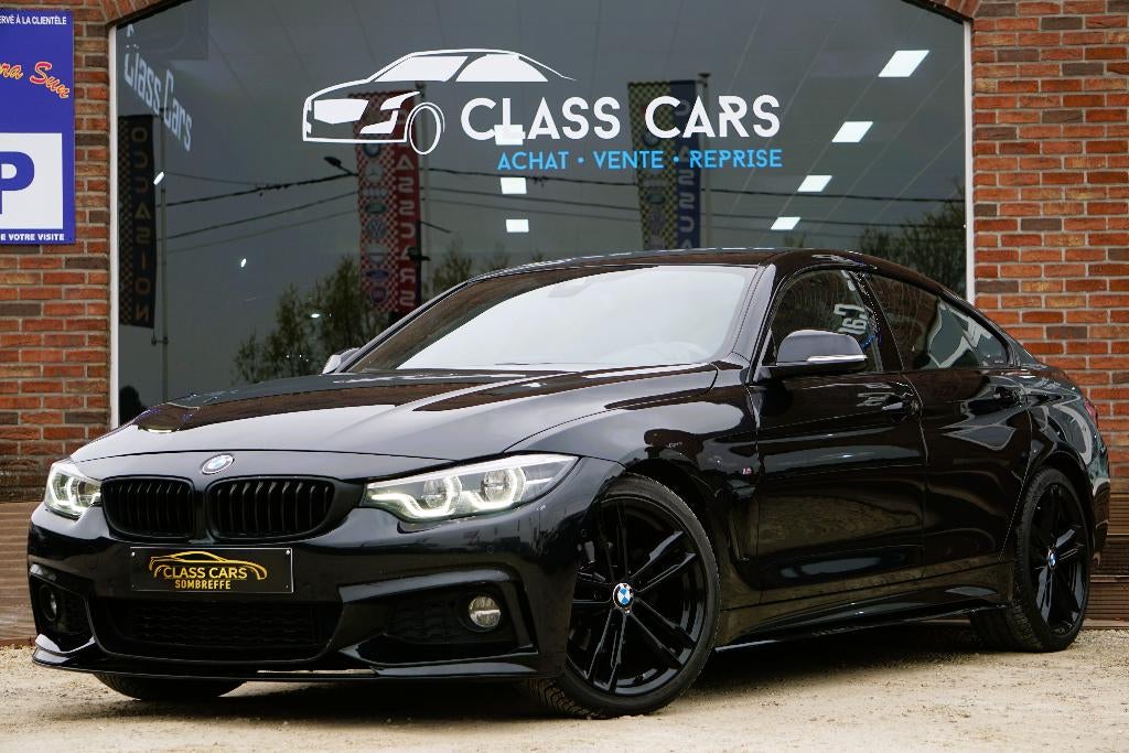 BMW 418 d Gran Coupé PACK-M Bte-AUTO COCKPIT NAVI CAM FULL, Automaat, Achterwielaandrijving, 1995 cc, 4 cilinders