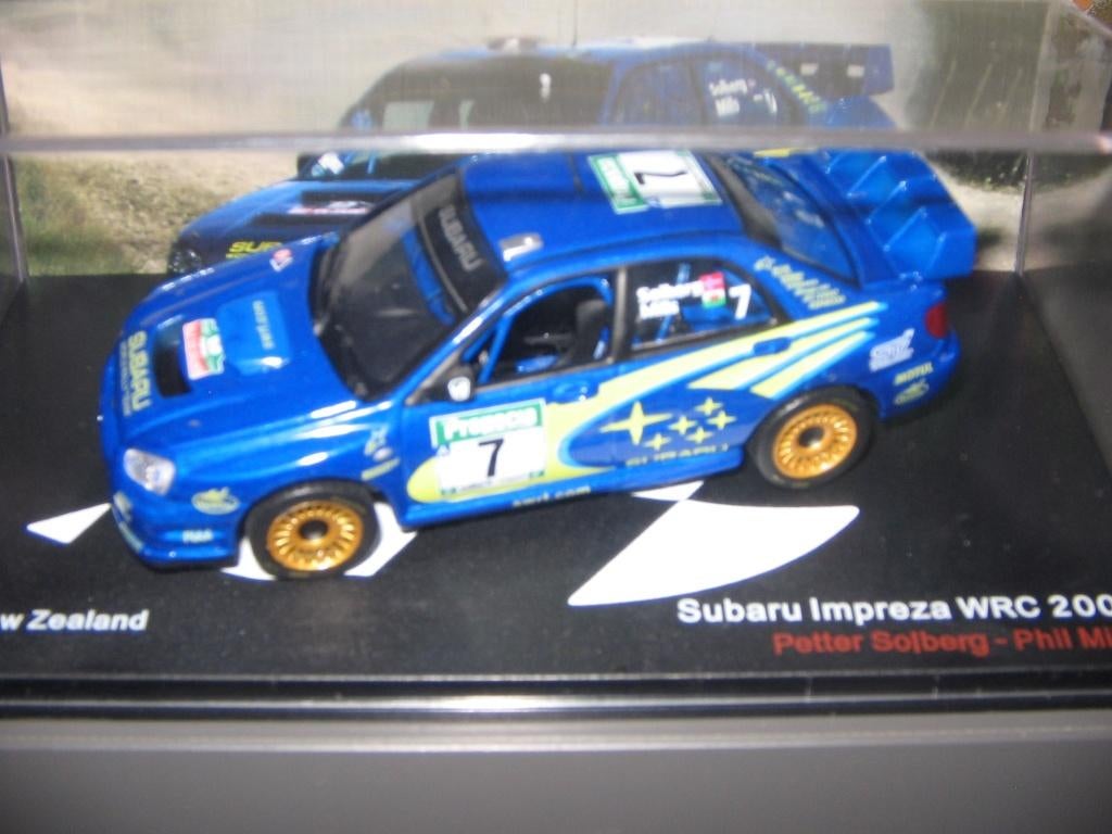 subaru rallywagens op 1/43, Ophalen of Verzenden, Nieuw, Auto, Overige merken