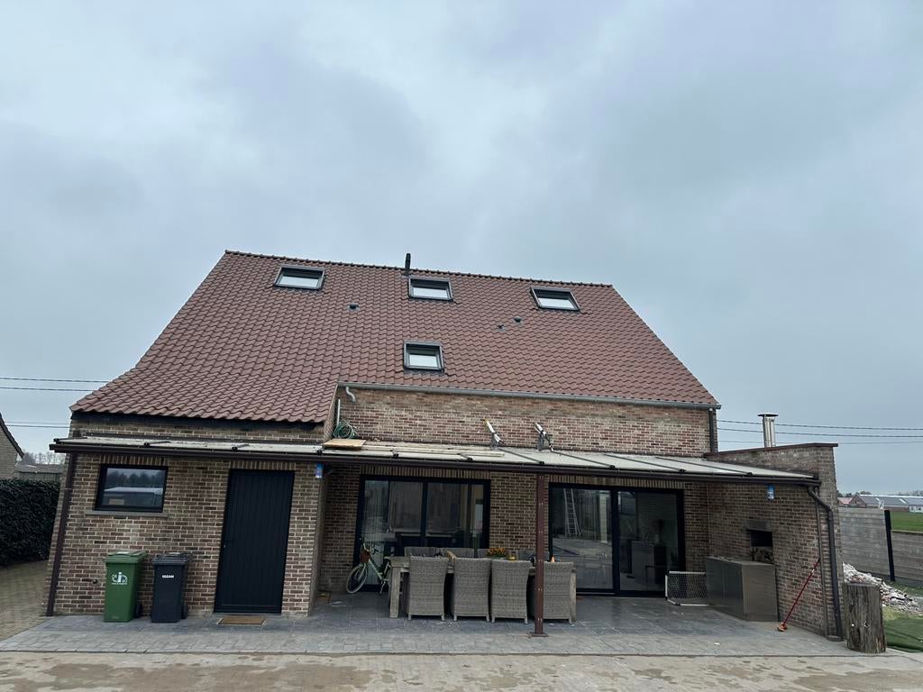 Stalen pergola met dubbelwandige polycarbonaat platen, Tuin en Terras, Overkappingen, Ophalen, Gebruikt