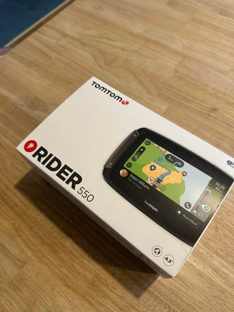 Tomtom rider 550 motornavigatie, Motoren, Ophalen of Verzenden, Zo goed als nieuw