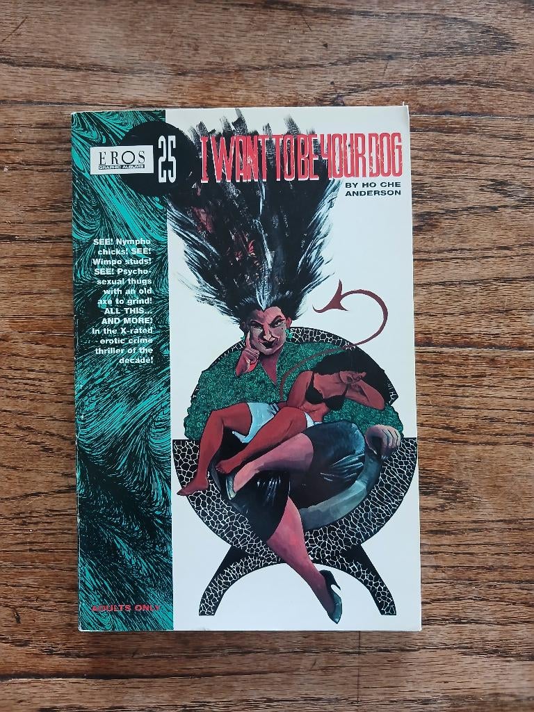 I Want To Be Your Dog (Eros Graphic Album 25) TPB, Enlèvement ou Envoi, Série complète ou Série, Ho Che Anderson, Utilisé
