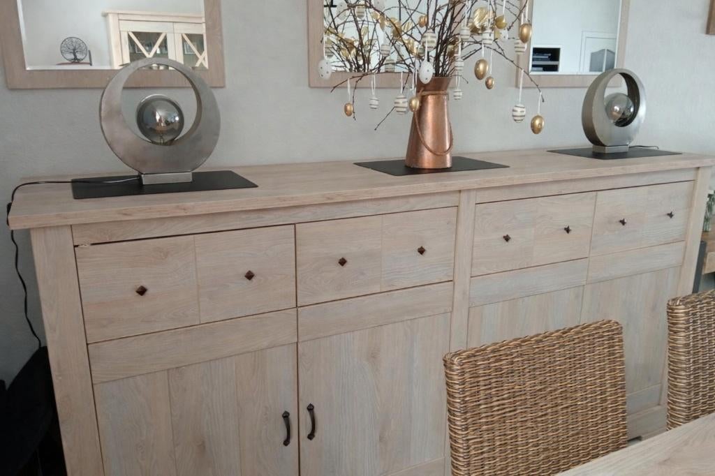 Eetkamer te koop - Geen krasje op!! - Afgeprijsd!, Huis en Inrichting, Ophalen, Zo goed als nieuw, Stijlvol - tijdloos, 4 tot 6 stoelen