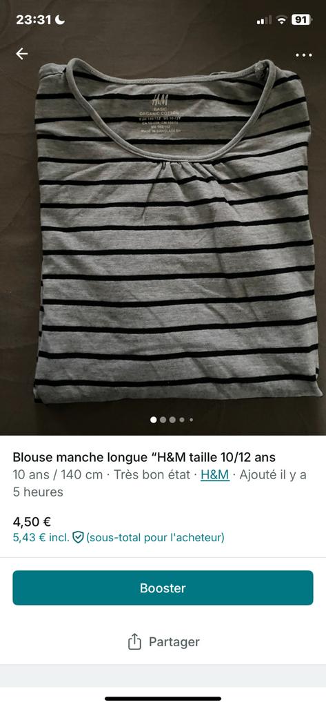 À vendre vêtements pour enfants / pour filles, Kinderen en Baby's, Kindermode-accessoires, Ophalen of Verzenden, Zo goed als nieuw