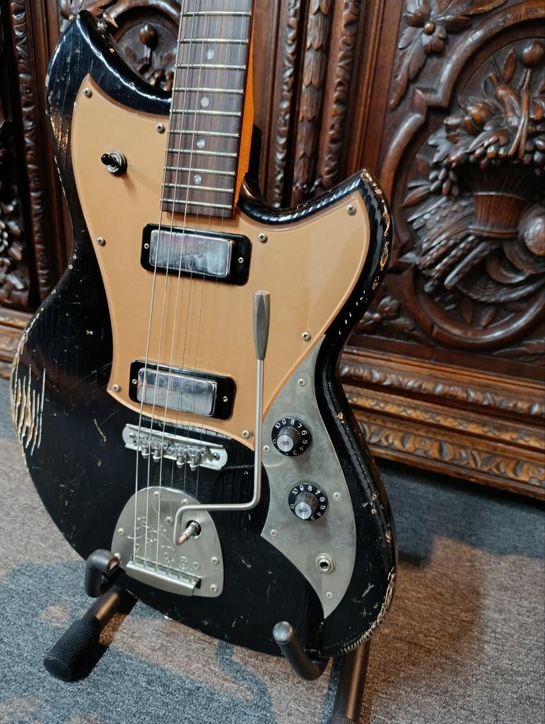 NOVO Serus J custom Bull Black (vintage firebird pickups!), Enlèvement ou Envoi, Autres marques
