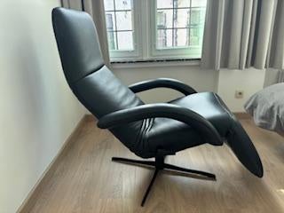Jori relax fauteuil in perfecte staat, Huis en Inrichting, Fauteuils, Ophalen, Zo goed als nieuw, Leer