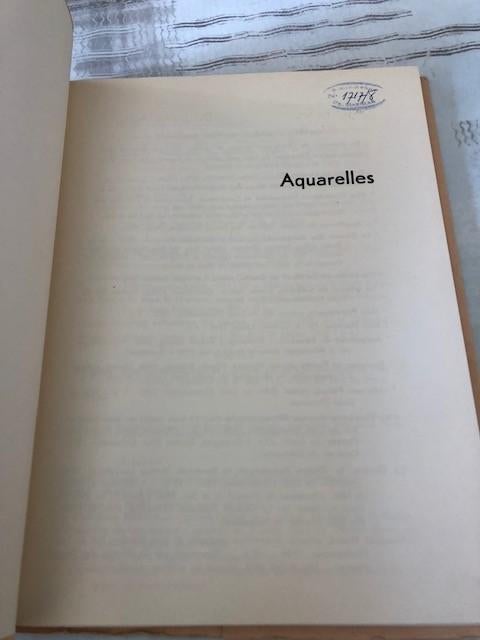 Aquarelles poésies - Geo Delcampe, Enlèvement ou Envoi, Utilisé, Géo Delcampe, Un auteur