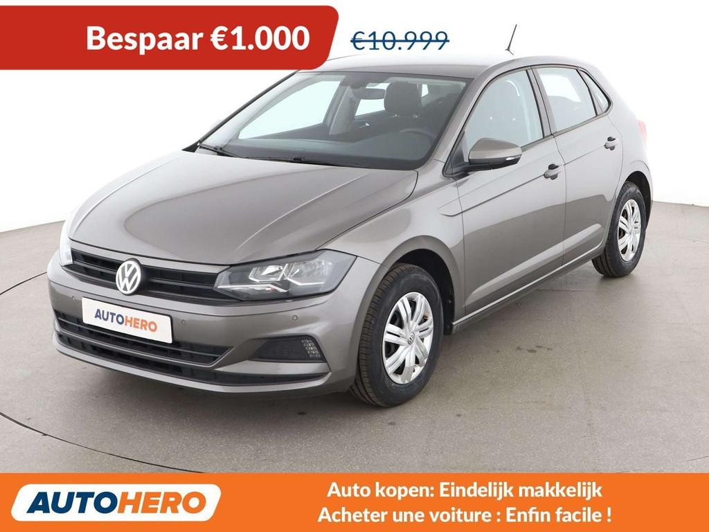 Volkswagen Polo 1.0 Trendline (année de construction 2017), Autos, Argent ou Gris, Achat, 110 g/km, Boîte manuelle