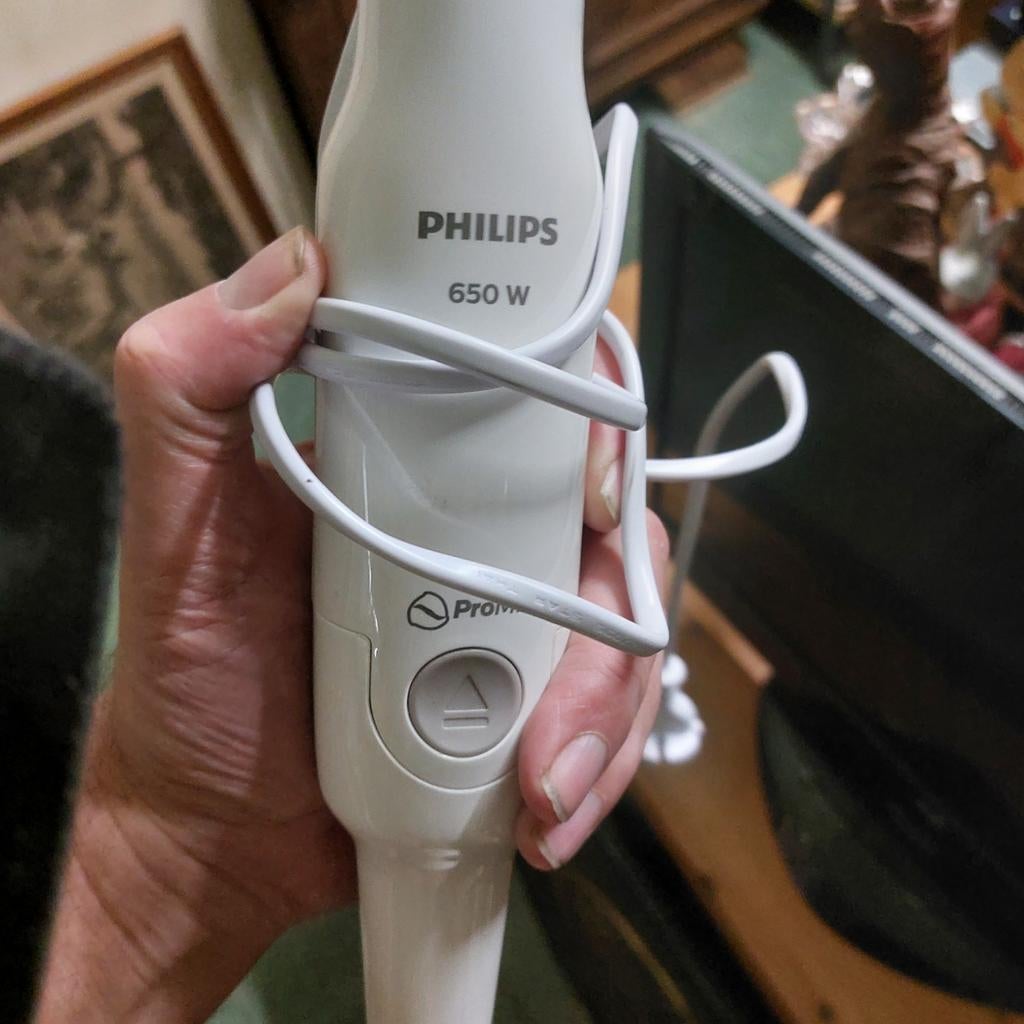 Staafmixer Phillips, Enlèvement