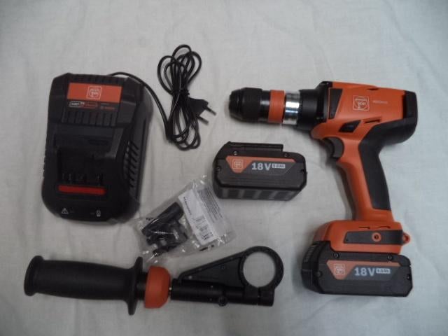 Fein ASCM 18-4 QMP AS Accu-klopboor/schroefmachine, Doe-het-zelf en Bouw, Gereedschap | Boormachines, Nieuw, Ophalen of Verzenden