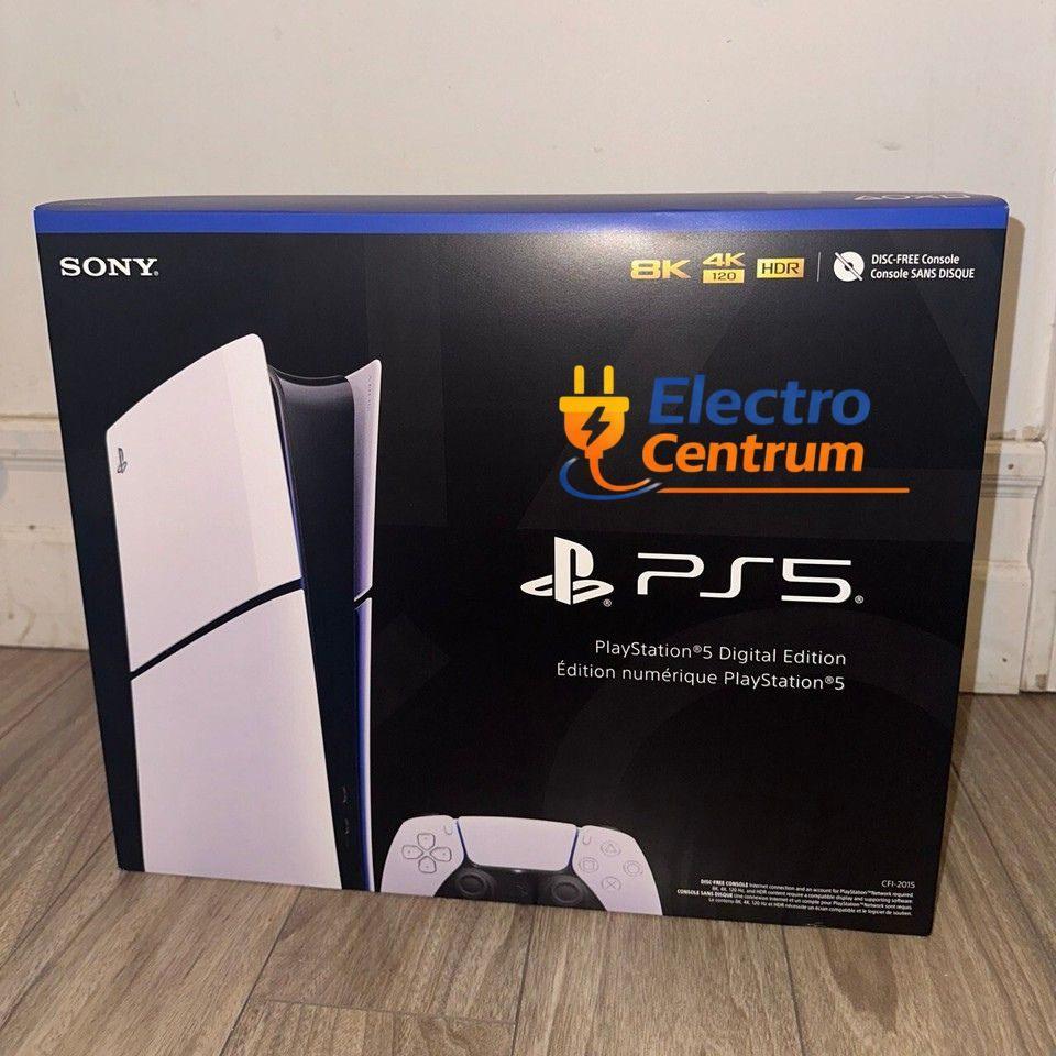 PS5 Slim digital 1TB wit — nieuw., Games en Spelcomputers, Nieuw, Ophalen of Verzenden, Eén computer, Role Playing Game (Rpg)