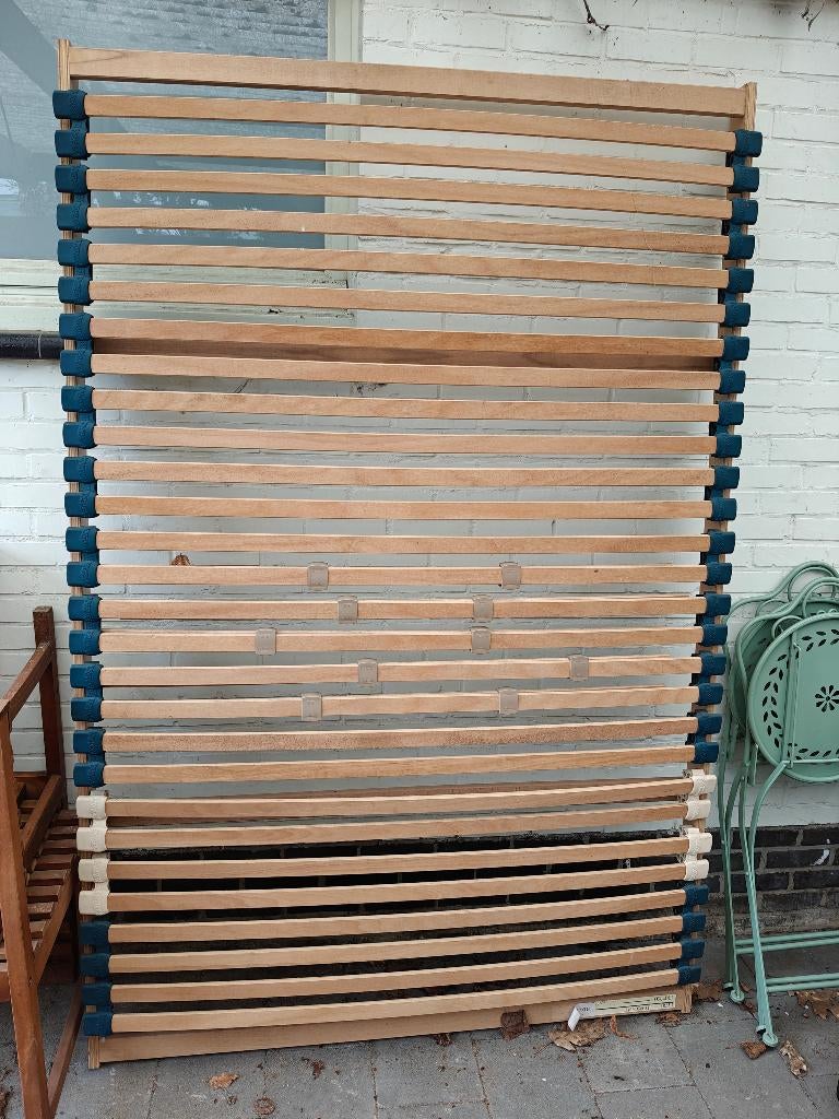 Lattenbodem, Ophalen, Zo goed als nieuw, Twijfelaar, 120 cm