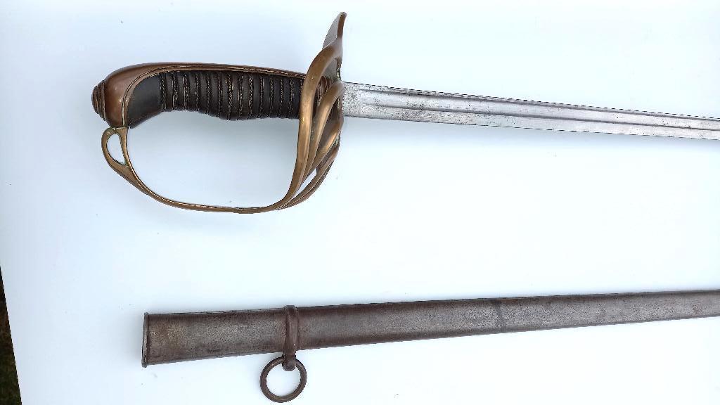 Franse sabel officier infanterie 1882, Verzamelen, Ophalen of Verzenden, Landmacht, Zwaard of Sabel