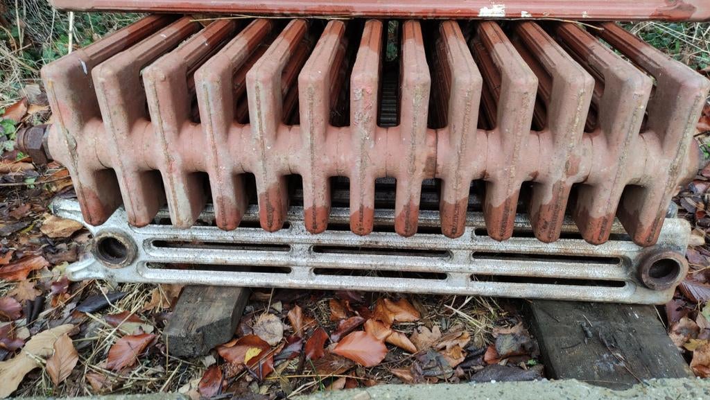 Radiator centrale verwarming, Doe-het-zelf en Bouw, Verwarming en Radiatoren, Gebruikt, Radiator, 80 cm of meer, 60 tot 150 cm