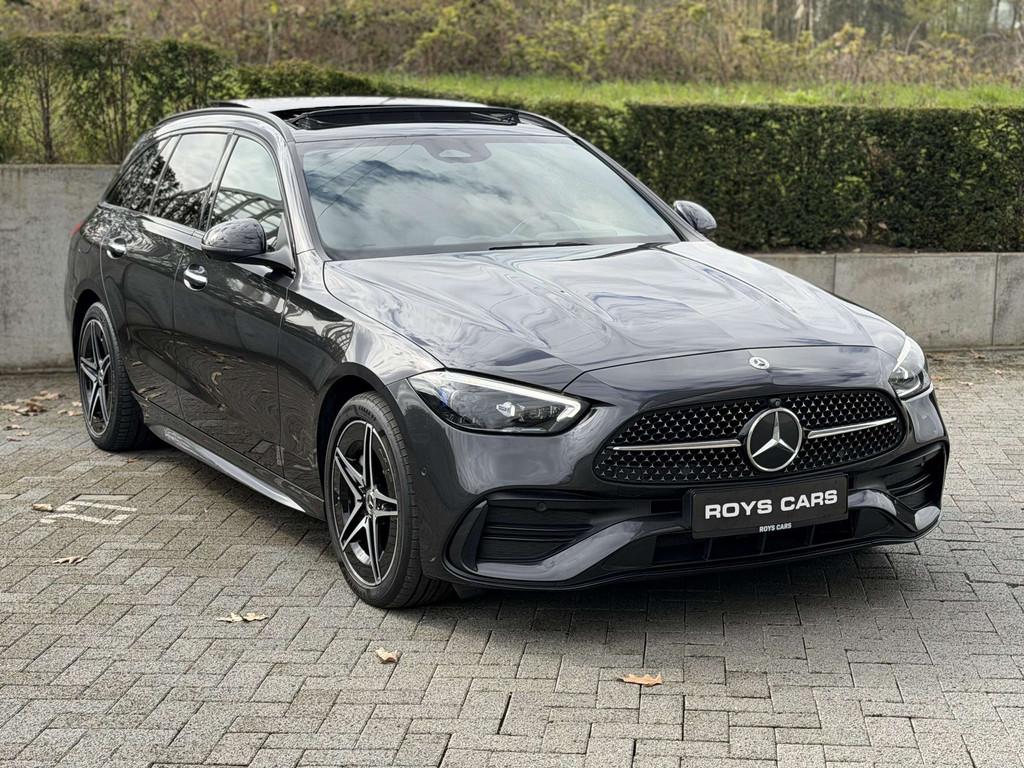 Mercedes-Benz C-Klasse 300 AMG-Line FULL-OPTION - BTW WAGEN, Auto's, Automaat, 230 kW, Gebruikt, 4 cilinders