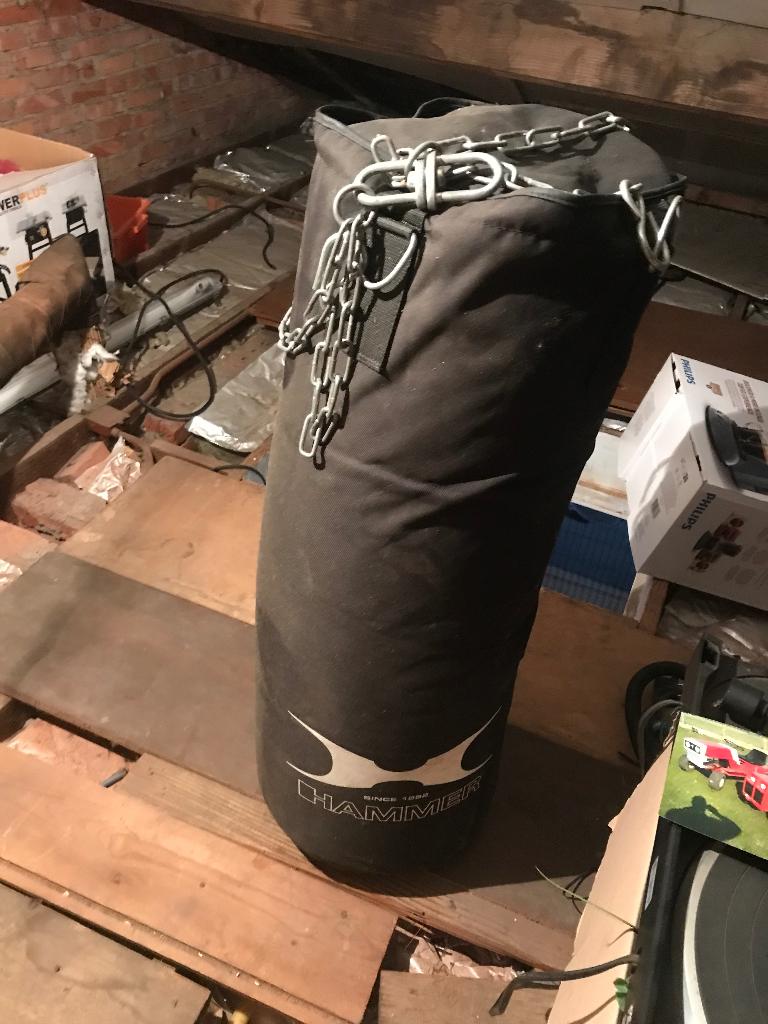 Boks zak, Sport en Fitness, Ophalen, Zo goed als nieuw