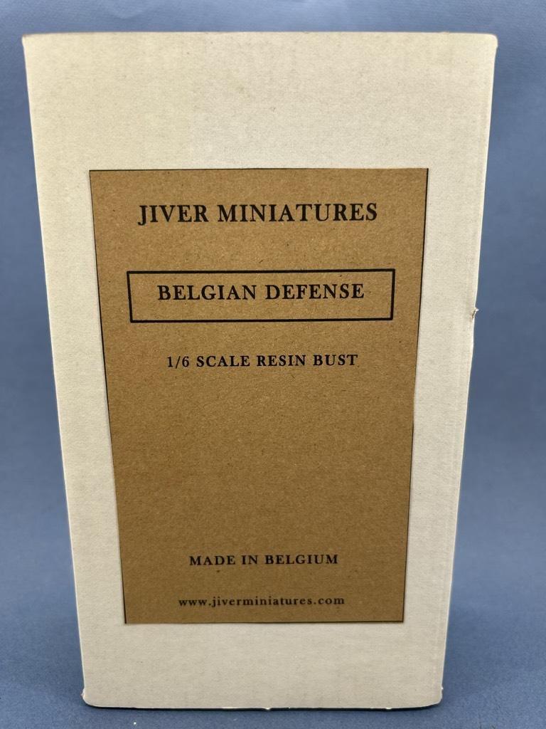 Modelbouw figuur "Belgian Defence" schaal 1/6 resin, Hobby en Vrije tijd, Modelbouw | Figuren en Diorama's, Ophalen of Verzenden